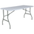 Flash Furniture RB-3060FH-RES-GG 400 Lbs. Granite White Plastic Top Bi-Fold Folding Table
