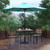 Flash Furniture XU-DG-810060062-UB19BTL-GG 35.25" W x 29.5" H Square Patio Dining Table Set