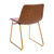Flash Furniture ET-ER18345-18-LB-GG Light Brown Seat Dining Chair