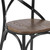 Flash Furniture X-BACK-METAL-FW Ash Wood Side Chair