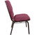 Flash Furniture EPCHT-100 21" W Burgundy Stacking Church Chair