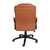 Flash Furniture CX-1179H-BR-GG 400 Lbs. Brown Leathersoft Upholstery Swivel Chair