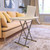 Flash Furniture DAD-YCZ-76X-GW-GG 30.25" W Granite White Powder Coated Steel Frame Folding Table