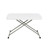 Flash Furniture DAD-YCZ-76X-GW-GG 30.25" W Granite White Powder Coated Steel Frame Folding Table