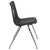 Flash Furniture ADV-SSC-18BLK Black Stackable Polypropylene Seat Chair