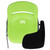 Flash Furniture RUT-EO1-GN-LTAB-GG 880 Lbs. Green Plastic Left Handed Tablet Arm Hercules Series Ergonomic Shell Chair