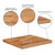 Flash Furniture XU-BB24SQ-GG 24" W Round Wood Table Top