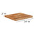 Flash Furniture XU-BB24SQ-GG 24" W Round Wood Table Top