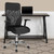 Flash Furniture LF-W-83A-GG 25" W Black Adjustable Seat Height Milford Ergonomic Chair