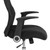 Flash Furniture LF-W-83A-GG 25" W Black Adjustable Seat Height Milford Ergonomic Chair