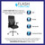 Flash Furniture LF-W-83A-GG 25" W Black Adjustable Seat Height Milford Ergonomic Chair