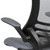 Flash Furniture BL-X-5M-D-DKGY-GG 250 Lbs. Gray Adjustable Height Swivel Drafting Chair