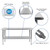 Flash Furniture NH-WT-2460-GG 24" x 60" Prep and Work Table