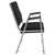 Flash Furniture XU-DG-60443-670-1-BK-GG 1500 Lbs. Black Hercules Series Bariatric Stacking Arm Chair