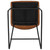 Flash Furniture 2-ET-ER18345-30-LB-GG 300 Lbs. Light Brown LeatherSoft Seat and Back Bar Stool
