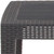 Flash Furniture DAD-SF2-T-DKGY-GG 27.75" W x 15" H Dark Gray Resin Frame Outdoor Coffee Table