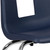 Flash Furniture ADV-SSC-18NAVY Navy Stackable Polypropylene Seat Chair