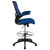 Flash Furniture BL-X-5M-D-BLUE-GG 250 Lbs. Blue Adjustable Height Swivel Drafting Chair