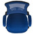 Flash Furniture BL-X-5M-D-BLUE-GG 250 Lbs. Blue Adjustable Height Swivel Drafting Chair
