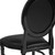 Flash Furniture LE-B-B-T-MON-GG Black Tufted Back Hercules Series King Louis Chair