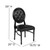 Flash Furniture LE-B-B-T-MON-GG Black Tufted Back Hercules Series King Louis Chair
