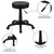 Flash Furniture CH-82042-3X01-GG 21.5" H Black 5-Star Base with Dual-Wheel Casters Stool