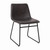 Flash Furniture ET-ER18345-18-GY-BK-GG Dark Gray Seat Dining Chair