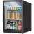 Everest Refrigeration EMGR5B 25" W 1-Section Reach-In Glass Door Merchandiser Refrigerator - 115 Volts