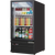 Everest Refrigeration EMGR8B 24" W White Coated Steel Interior One Section Reach-In Glass Door Merchandiser Refrigerator - 115 Volts