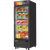 Everest Refrigeration EMGF23B 29.13" W x 85.13" H Black Reach-In Glass Door Merchandiser Freezer - 115 Volts