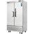 Everest Refrigeration EBR2-LAB 54.12" W Stainless Steel 2 Sections Laboratory Refrigerator - 115 Volts