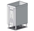 Multiplex 16-1337 18.2" W x 36.1" D x 26.4" D Stainless Steel Stand