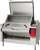 Vulcan VPP28E-240 28 Gal. Electric Open Frame Manual Tilt PRECIPAN Tilting Braising Pan - 240 Volts