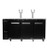 SABA SDD-27-90 90.38" W Black Exterior Flat Top 3 Sections Draft Beer Dispenser - 115 Volts