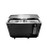 SABA SBC-65B 64.5" W Black Horizontal Stainless Steel Bottle Cooler - 115 Volts