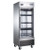 SABA S-23RG 23 Cu. Ft. Stainless Steel 1-Section Reach-In Refrigerator Merchandiser - 115 Volts
