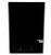 SABA SM-45RS 45 Cu. Ft. Black Coated Steel Sliding 2 Doors Reach-In Refrigerator Merchandiser - 115 Volts
