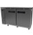SABA SBB-24-48SS 48.88" W Stainless Steel Solid Door Back Bar Cooler - 115 Volts