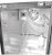 SABA SDD-30-23 23.5" W Black Exterior Flat Top 1 Section Draft Beer Dispenser - 115 Volts