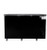 SABA SBB-24-60B 60.75" W Black Stainless Steel Solid Door Back Bar Cooler - 115 Volts
