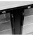 SABA SBB-27-58G 58.88" W Black Stainless Steel Glass Door Back Bar Cooler - 115 Volts