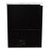 SABA SBB-27-90B 90.38" W Black Stainless Steel Solid Door Back Bar Cooler - 115 Volts