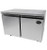 SABA SUC-48R 12 Cu. Ft. Stainless Steel Solid 2 Doors Under-Counter Refrigerator - 115 Volts