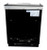 SABA SGF-25 26.38" W Black Underbar Model Glass Froster - 115 Volts