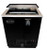 SABA SGF-25 26.38" W Black Underbar Model Glass Froster - 115 Volts