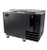 SABA SBC-50B 49.5" W Black Horizontal Stainless Steel Bottle Cooler - 115 Volts