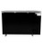 SABA SBB-24-60G 60.75" W Black Stainless Steel Glass Door Back Bar Cooler - 115 Volts