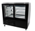 SABA SCGG-47 47.25" W Aluminum and Stainless Steel Curved Glass Curved Glass Refrigerated Deli Case - 115 Volts