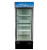 SABA SM-23F 31.13" W Black Hinged Doors 1 Section Freezer Merchandiser - 115 Volts