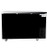 SABA SBB-24-48B 48.88" W Black Stainless Steel Two-Section Back Bar Cooler - 115 Volts